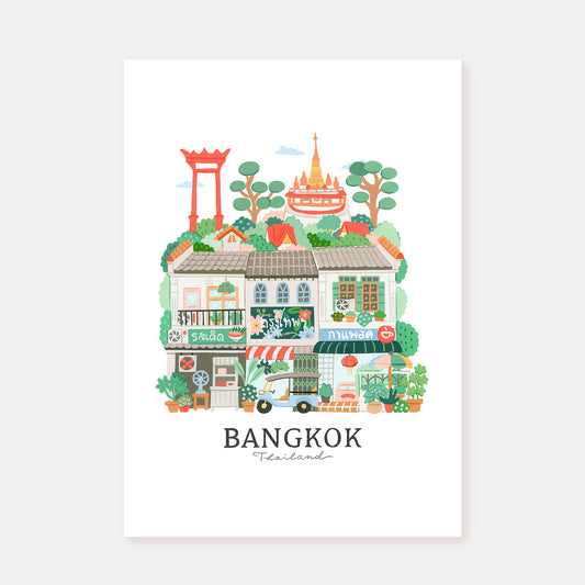 Bangkok || Art Print