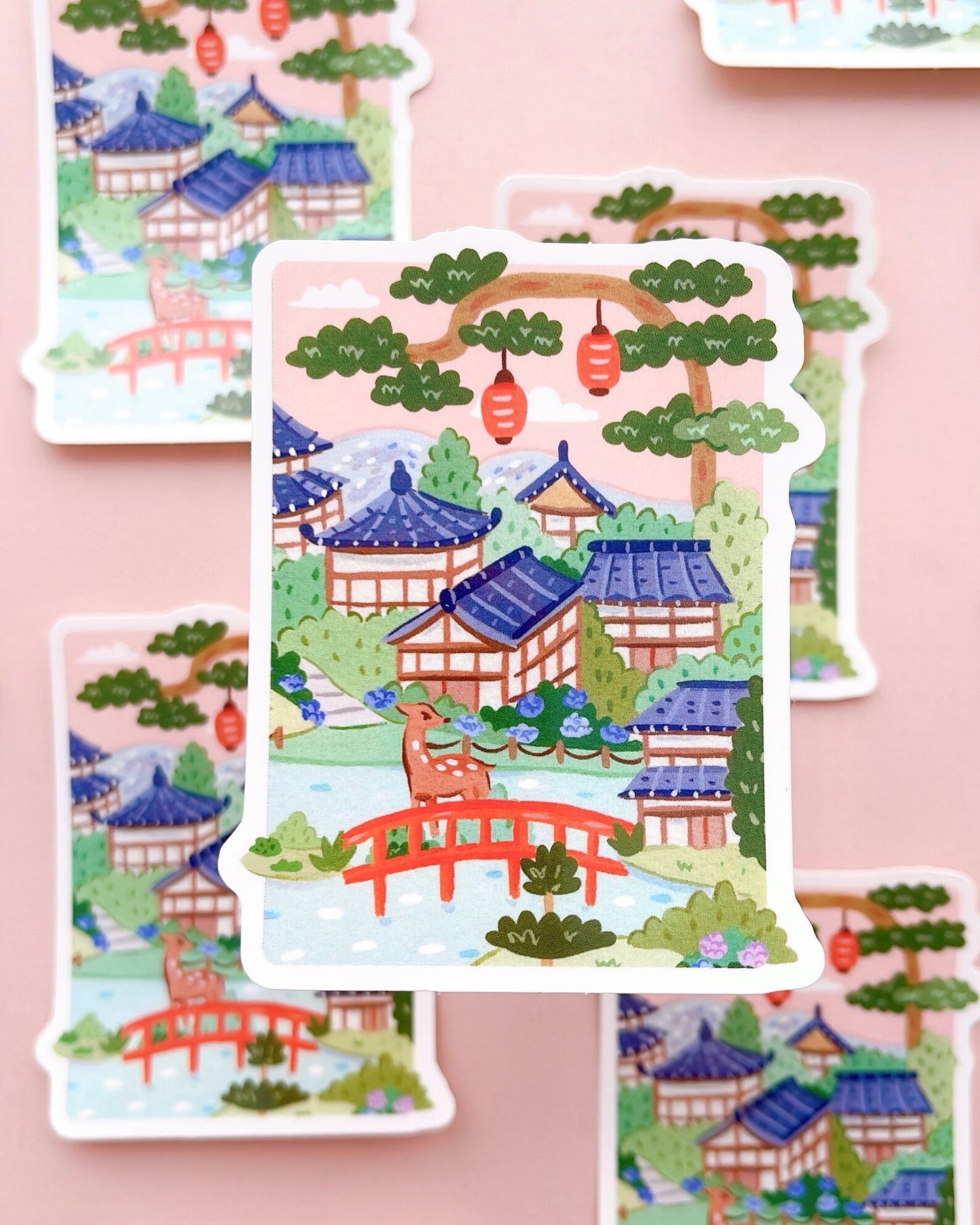 Nara Deer Park || Glossy Vinyl Sticker