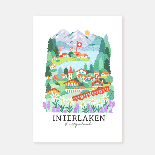 Interlaken || Art Print