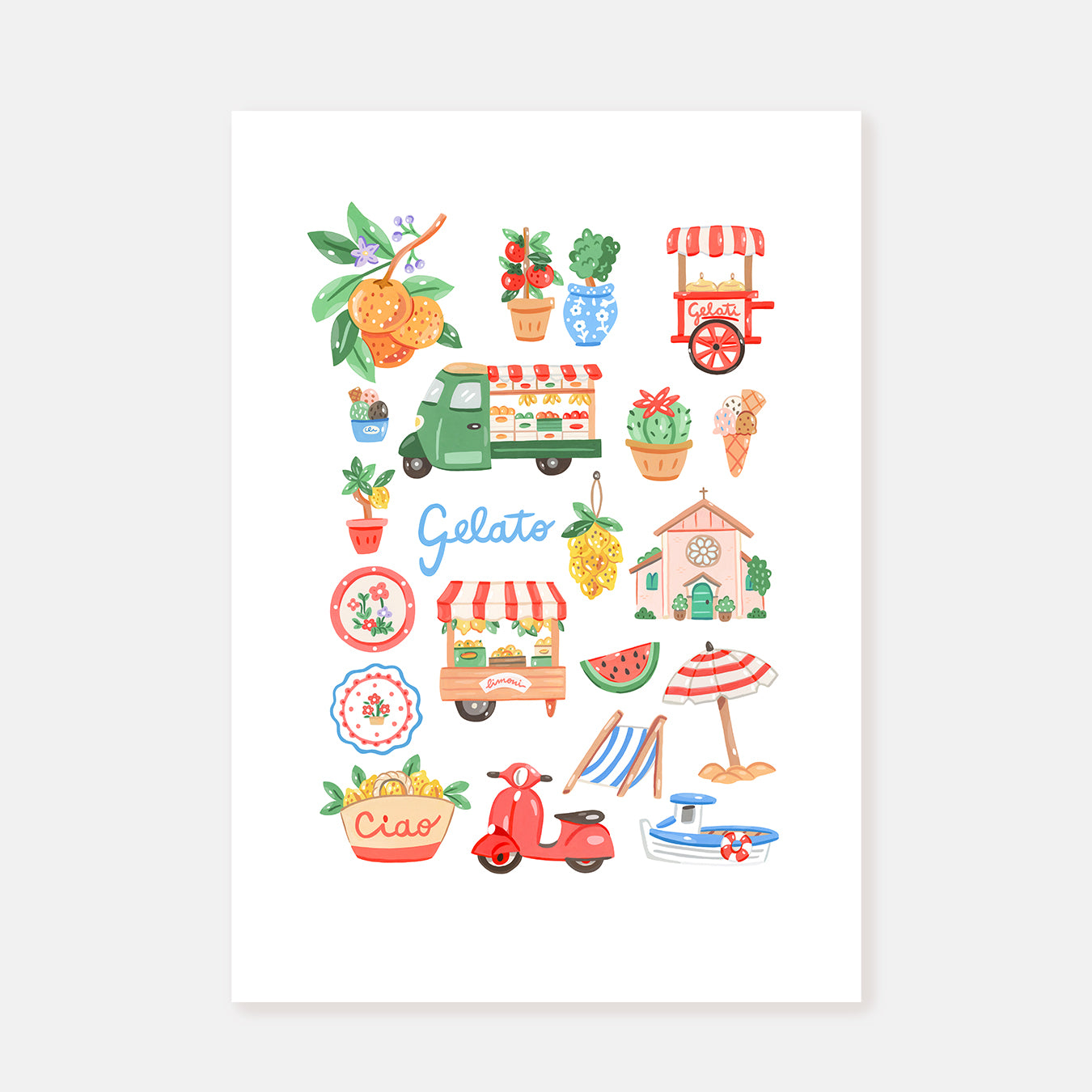Gelato || Art Print