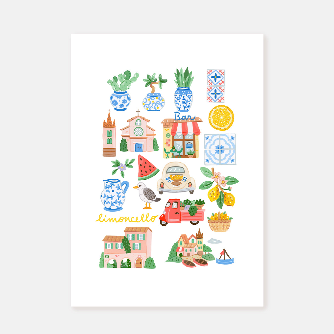 Limoncello || Art Print