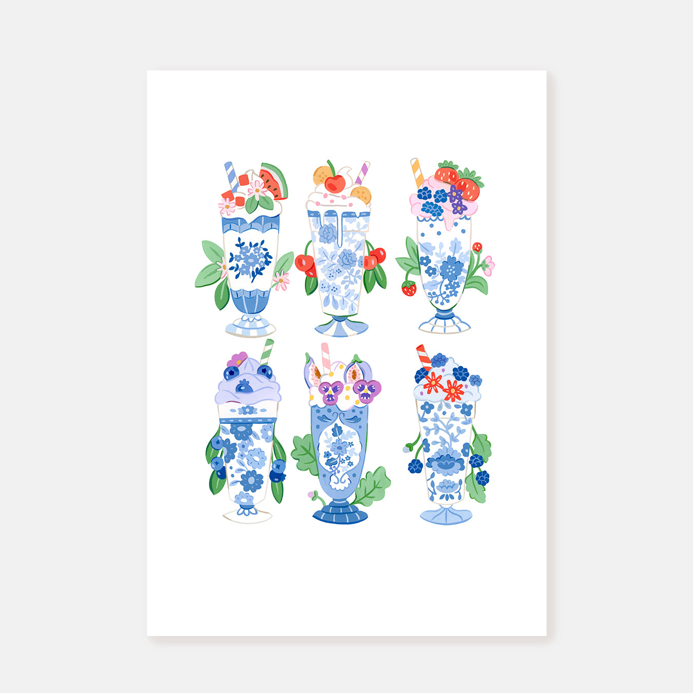 Milkshakes || Art Print