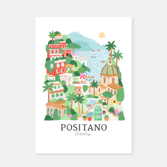 Positano || Art Print