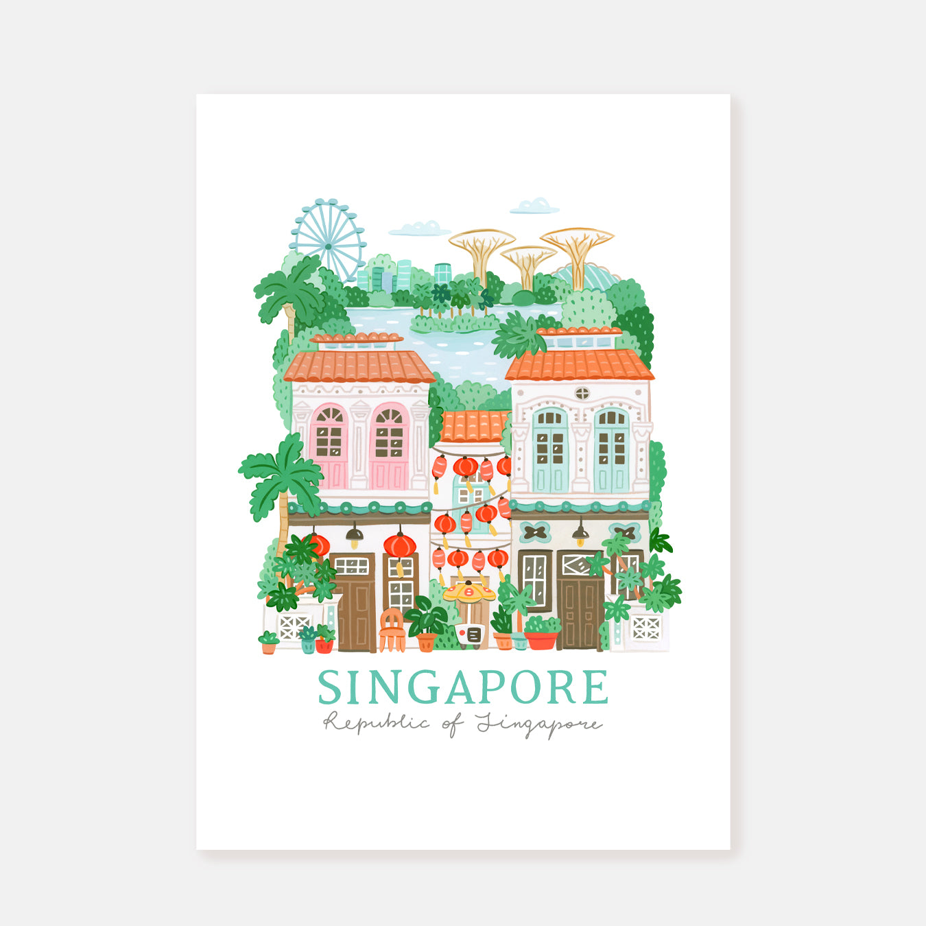 Singapore || Art Print