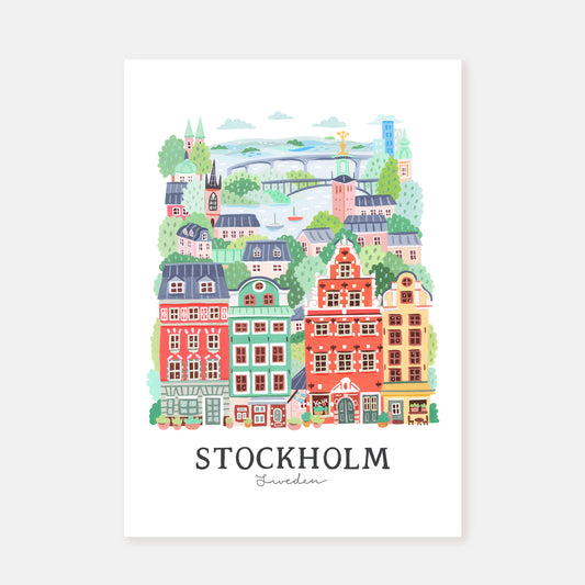Stockholm || Art Print