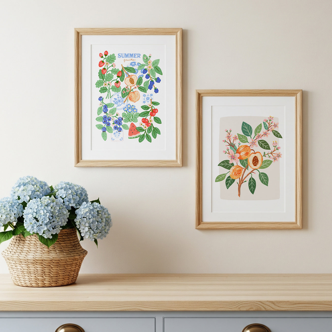 Summer Fruits || Art Print
