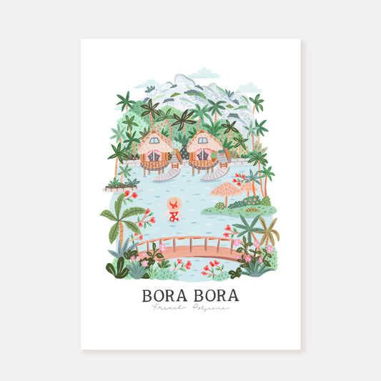Bora Bora || Art Print