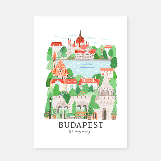 Budapest, Hungary || Art Print