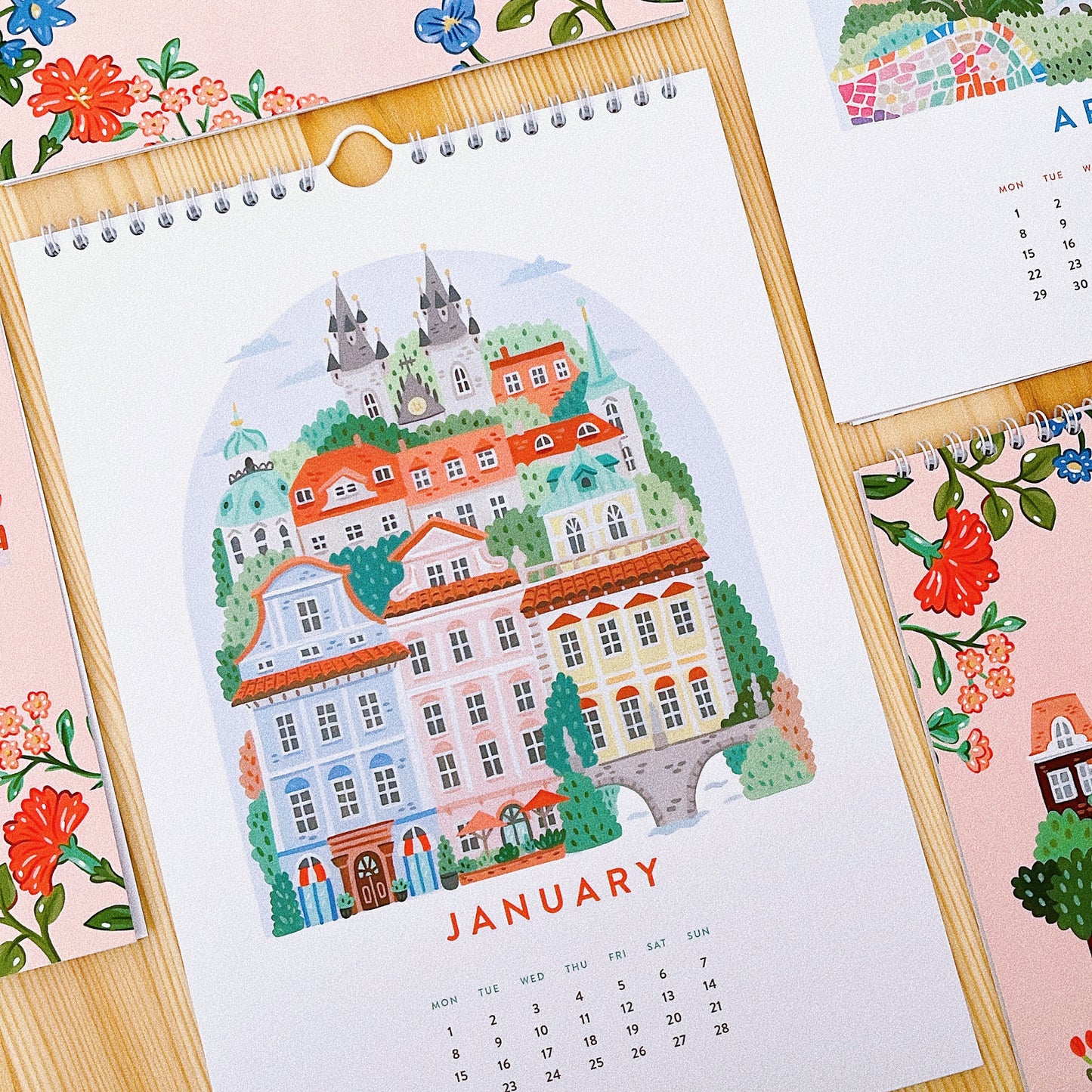 Pretty Cities || 2024 Calendar
