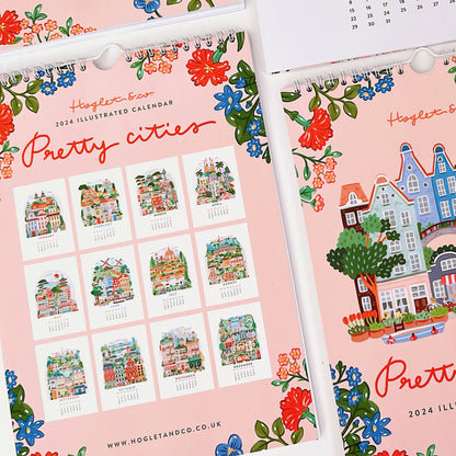 Pretty Cities || 2024 Calendar