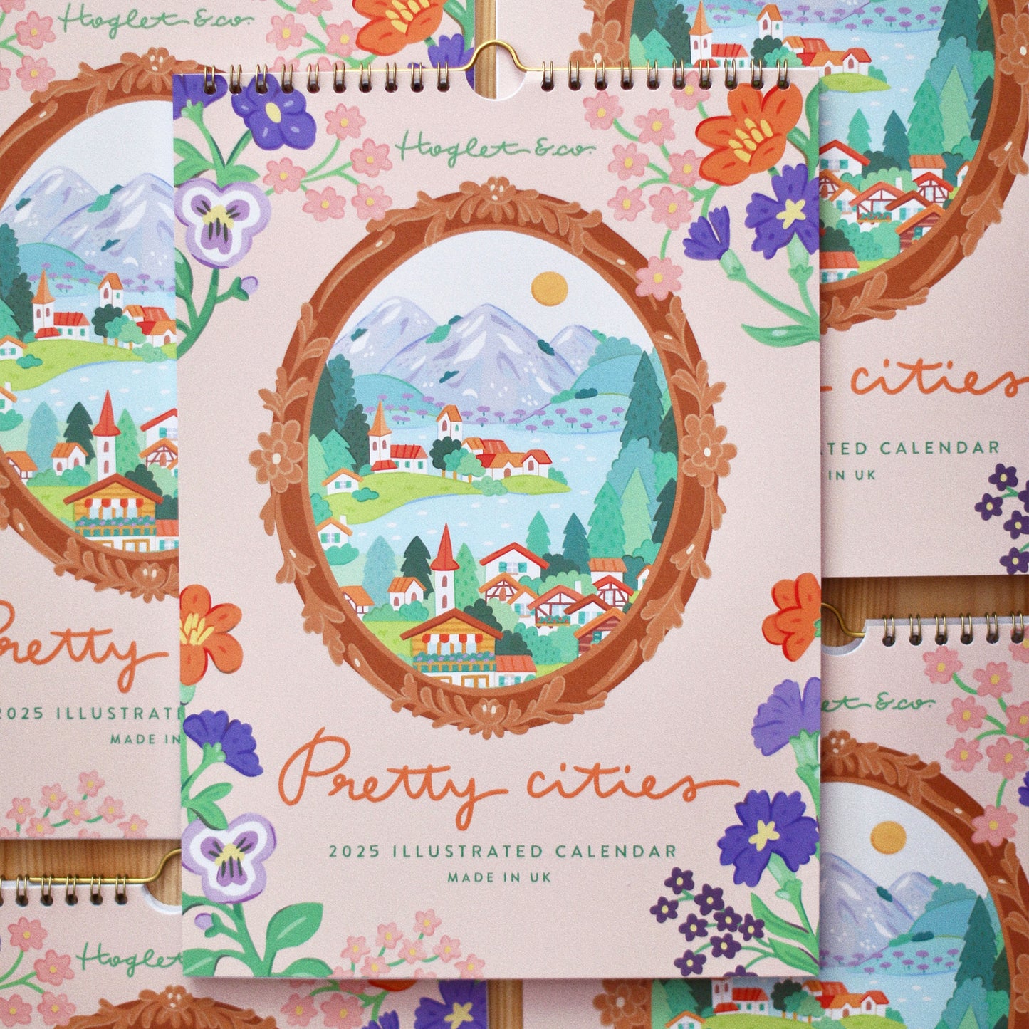 Pretty Cities || 2025 Illustrated Calendar
