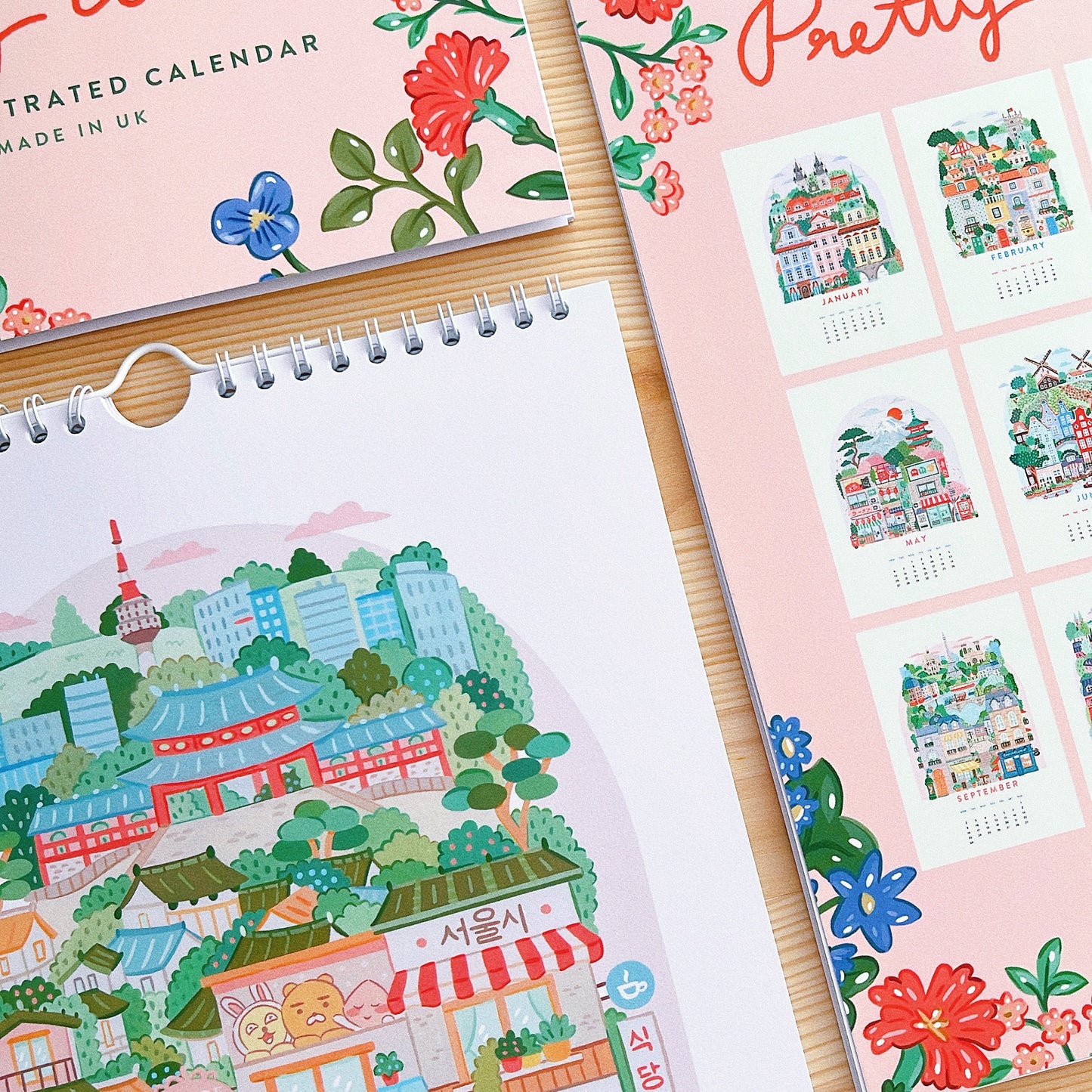 Pretty Cities || 2024 Calendar