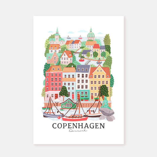Copenhagen || Art Print