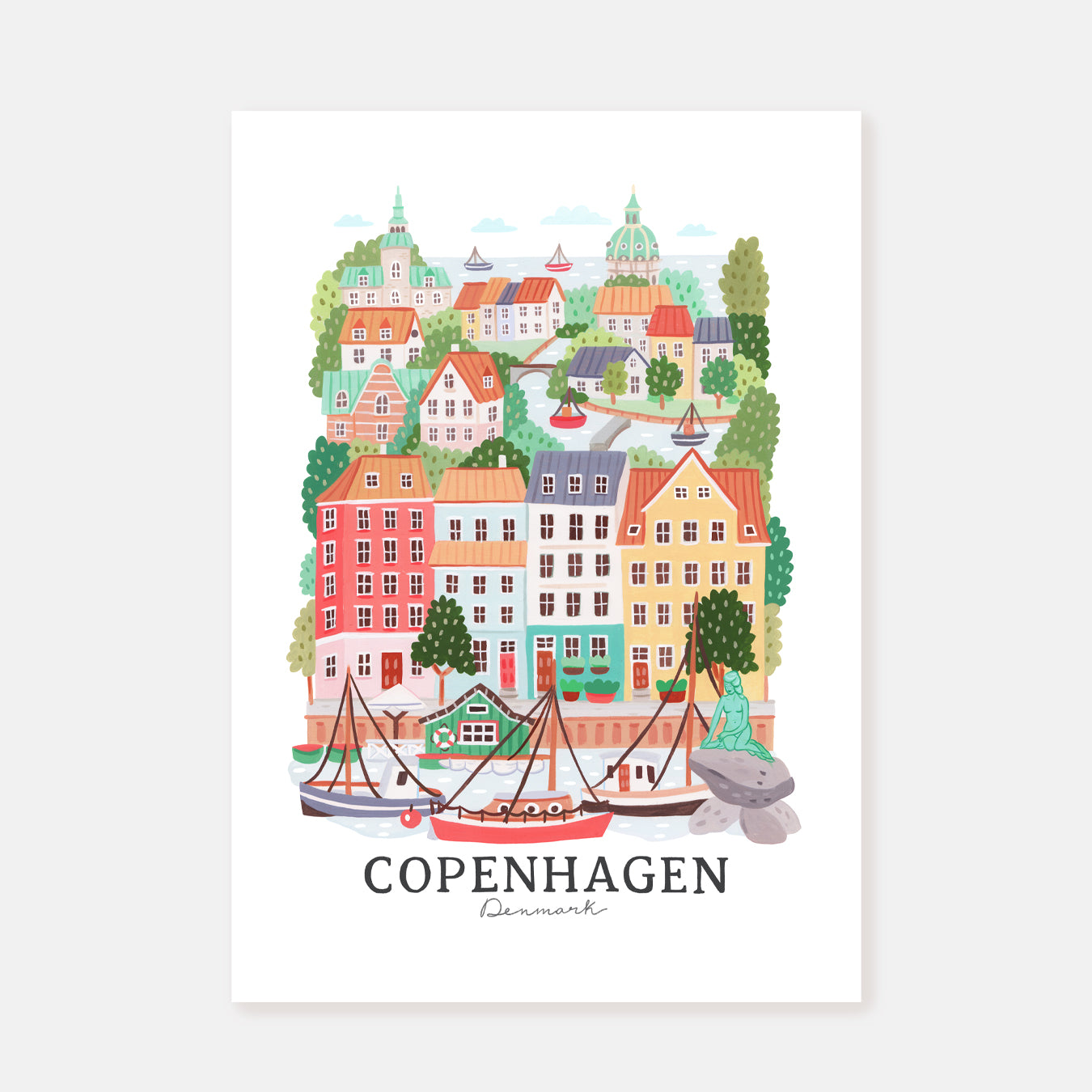 Copenhagen || Art Print