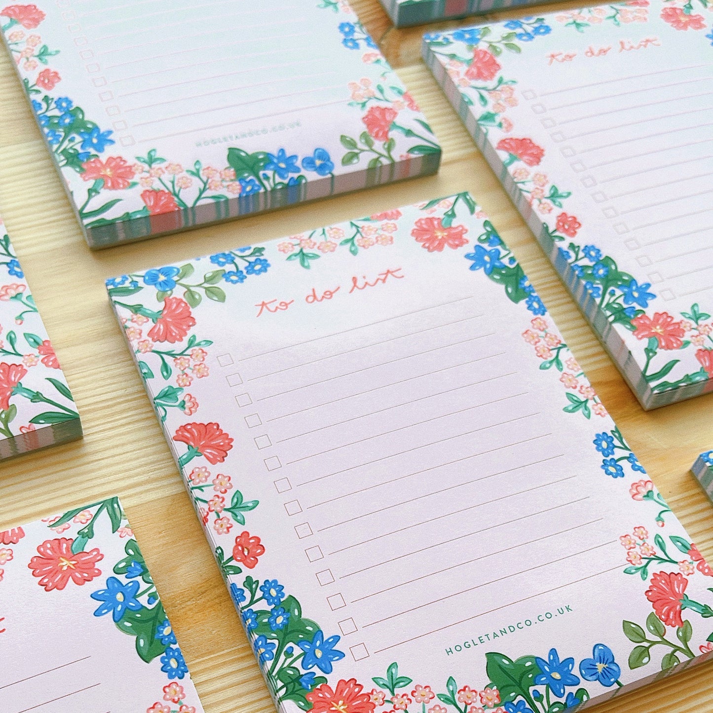 Floral notes || Notepad