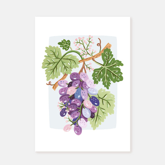 Grapes || Art Print