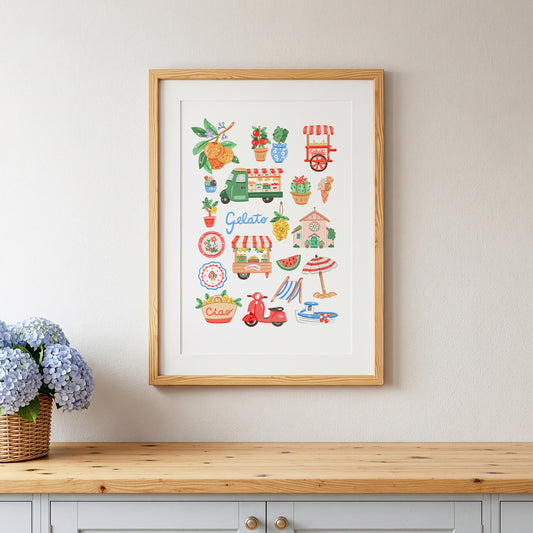 Gelato || Art Print