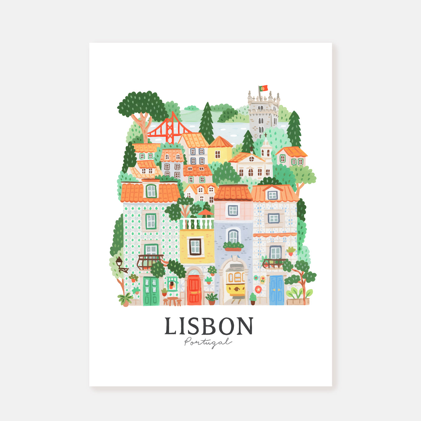 Lisbon || Art Print