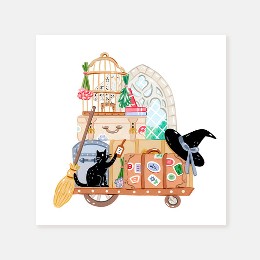 Magical Trolley || Mini Print