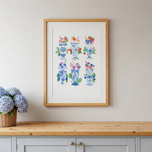 Milkshakes || Art Print