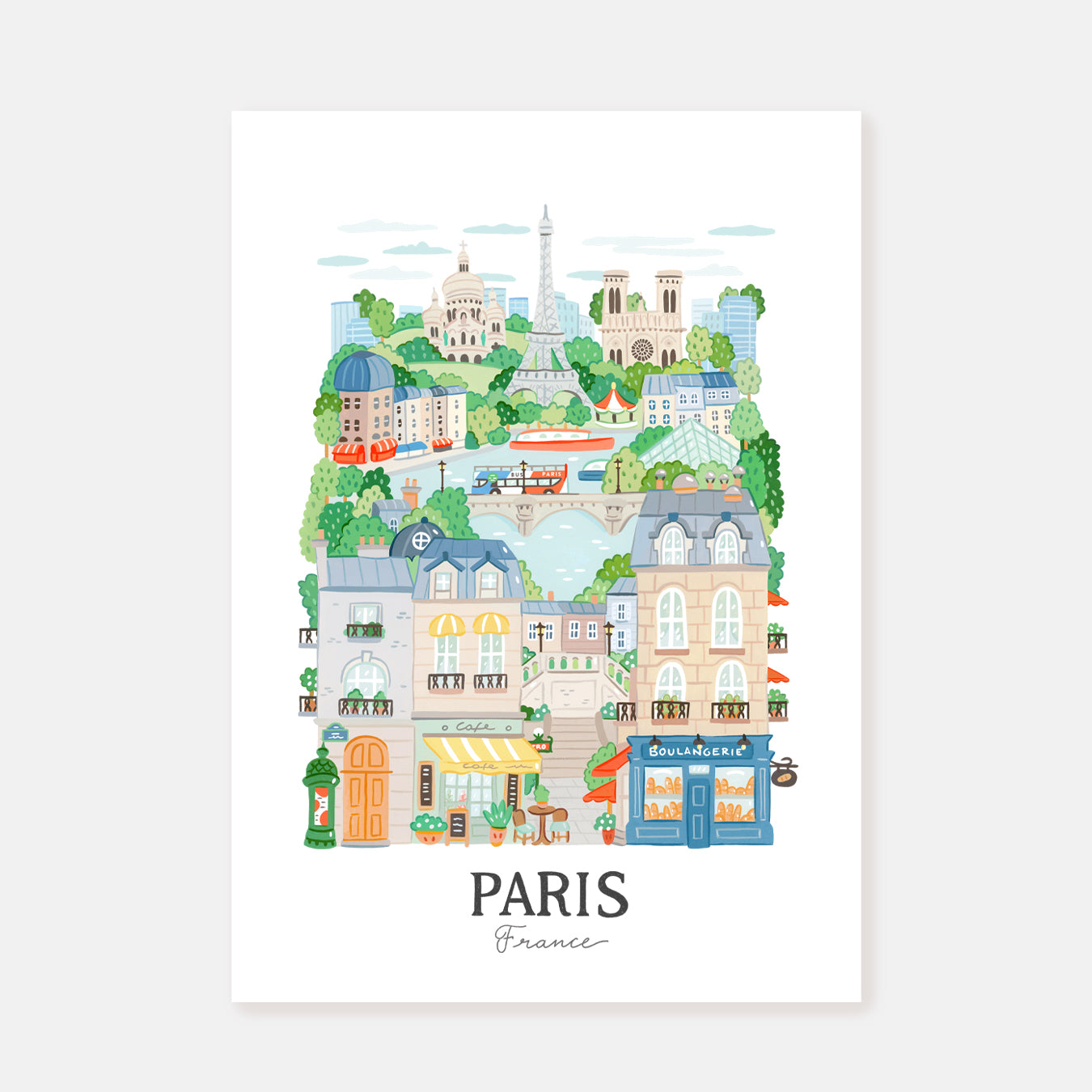 Paris , France || Art Print