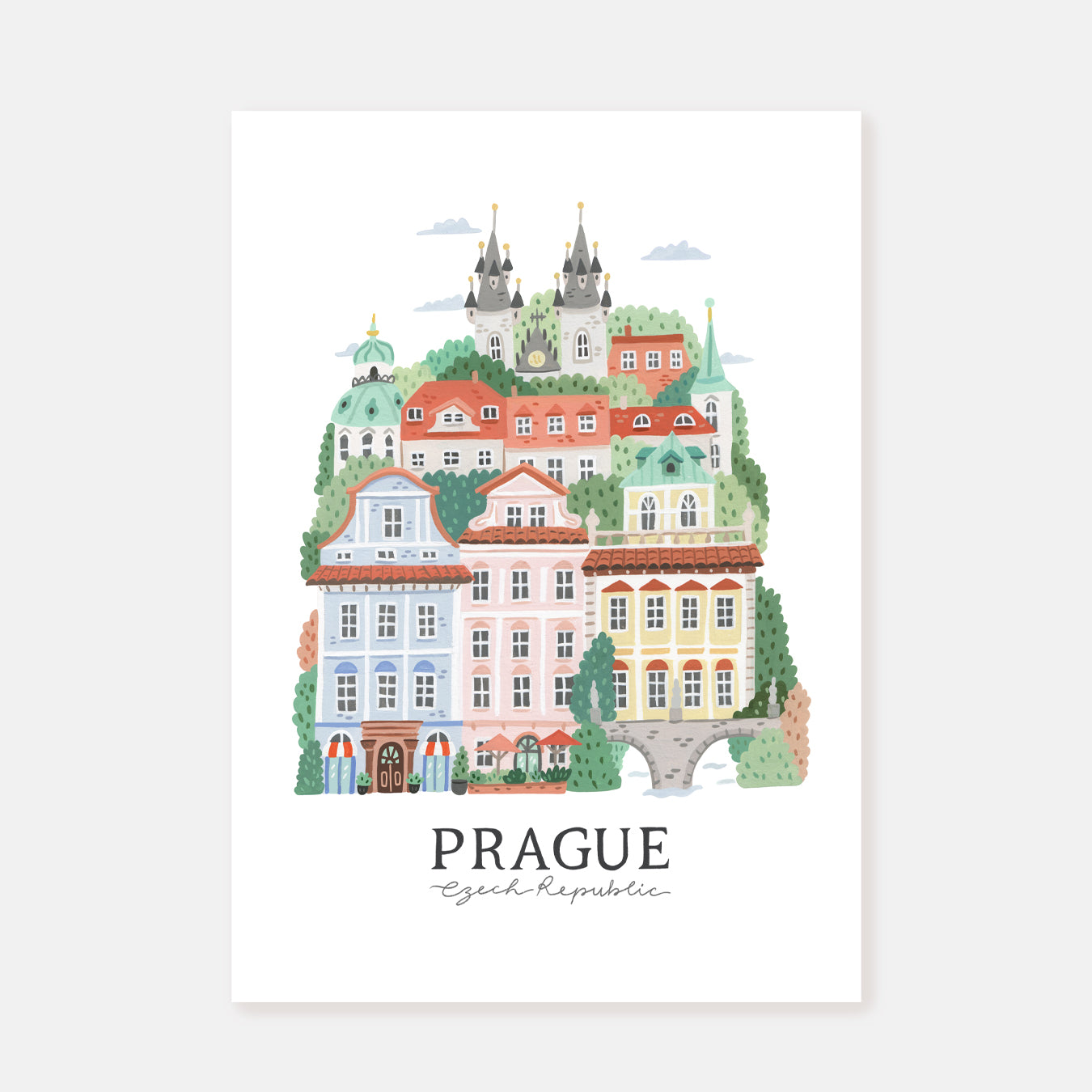 Prague || Art Print
