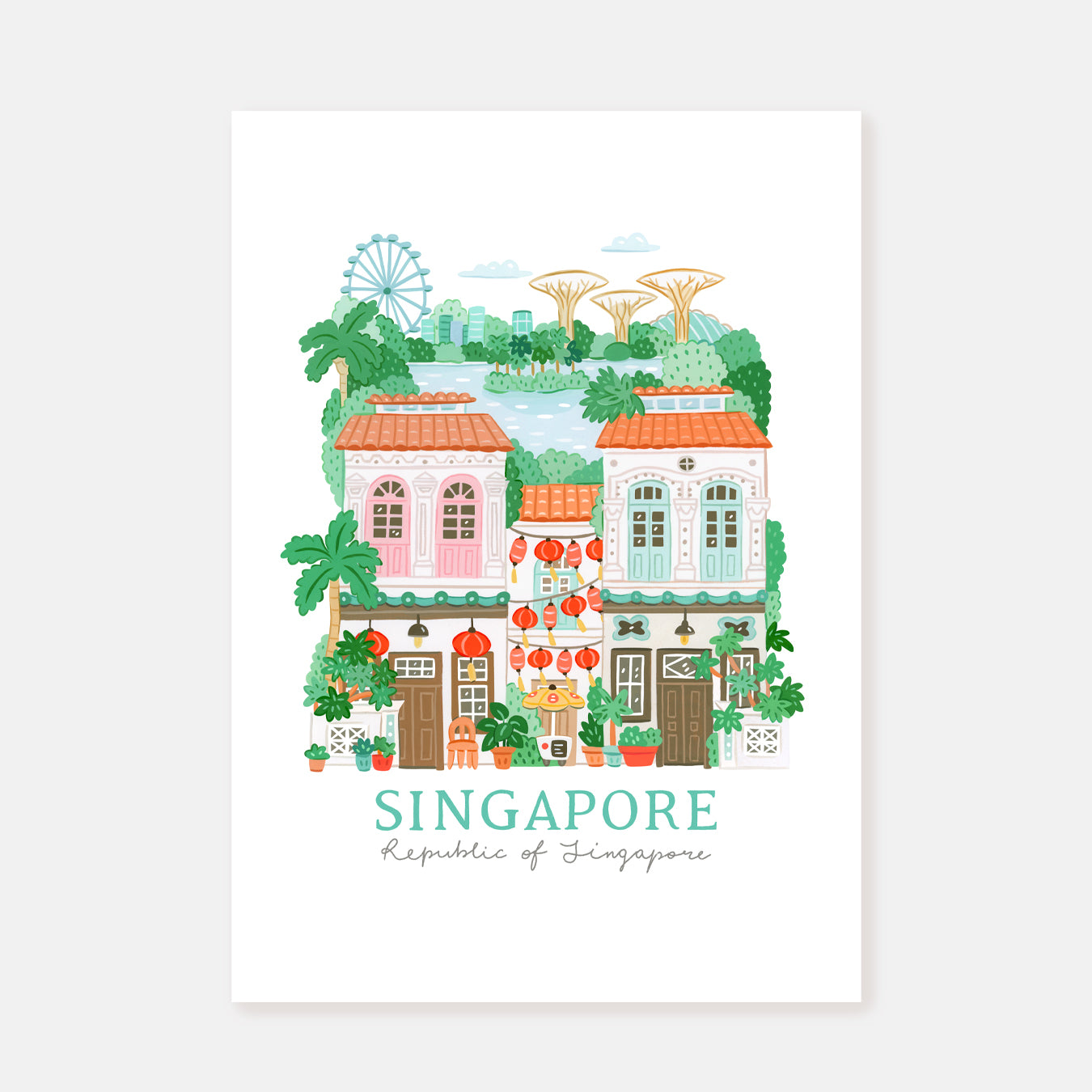 Singapore || Art Print
