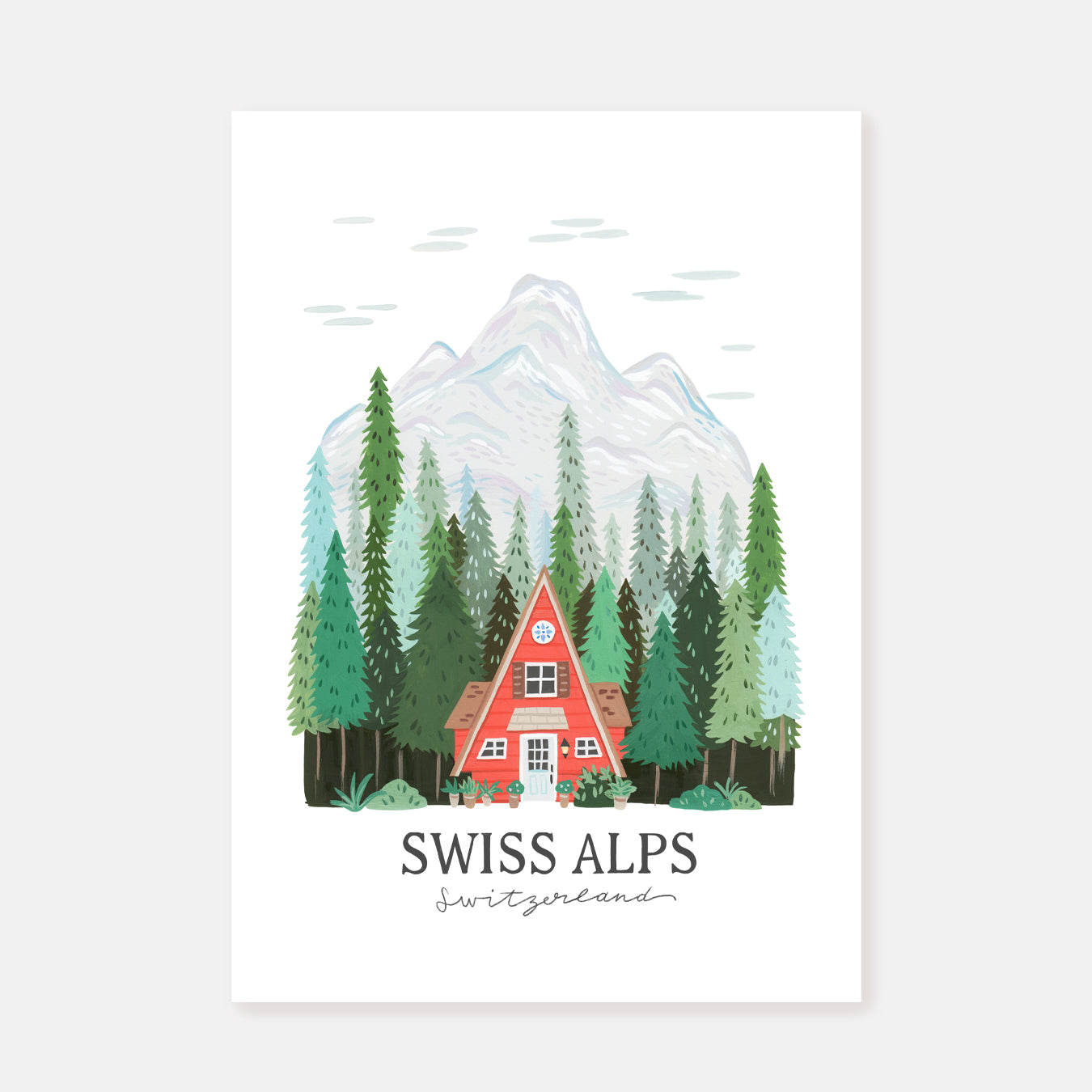 Swiss Alps || Art Print