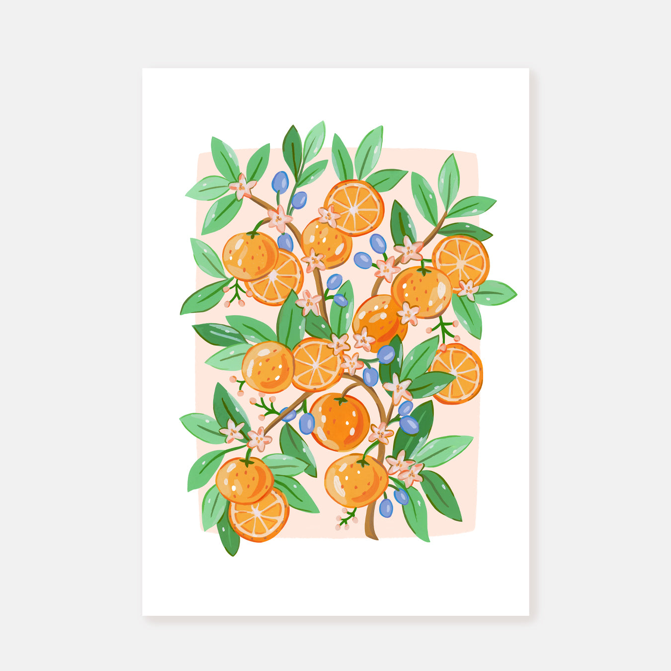 Tangerines || Art Print